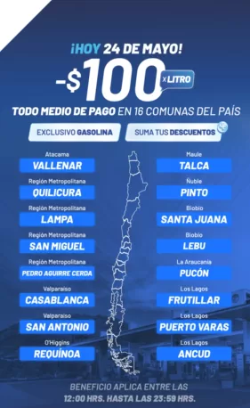 Bencina instagram de Copec