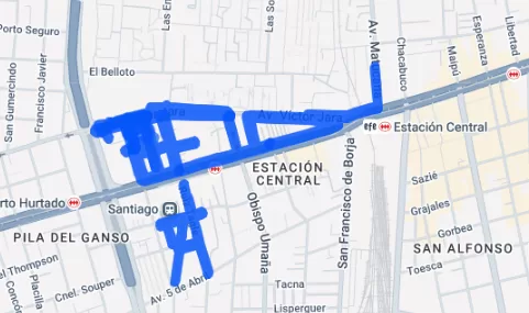 Estación Central de 1030 a 1230