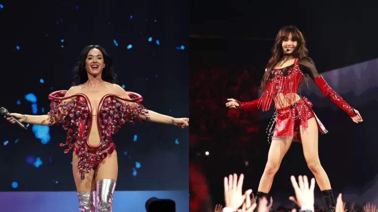 Katy Perry y Lisa Mundial