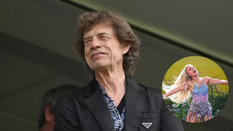 Mick Jagger y Zara Larsson