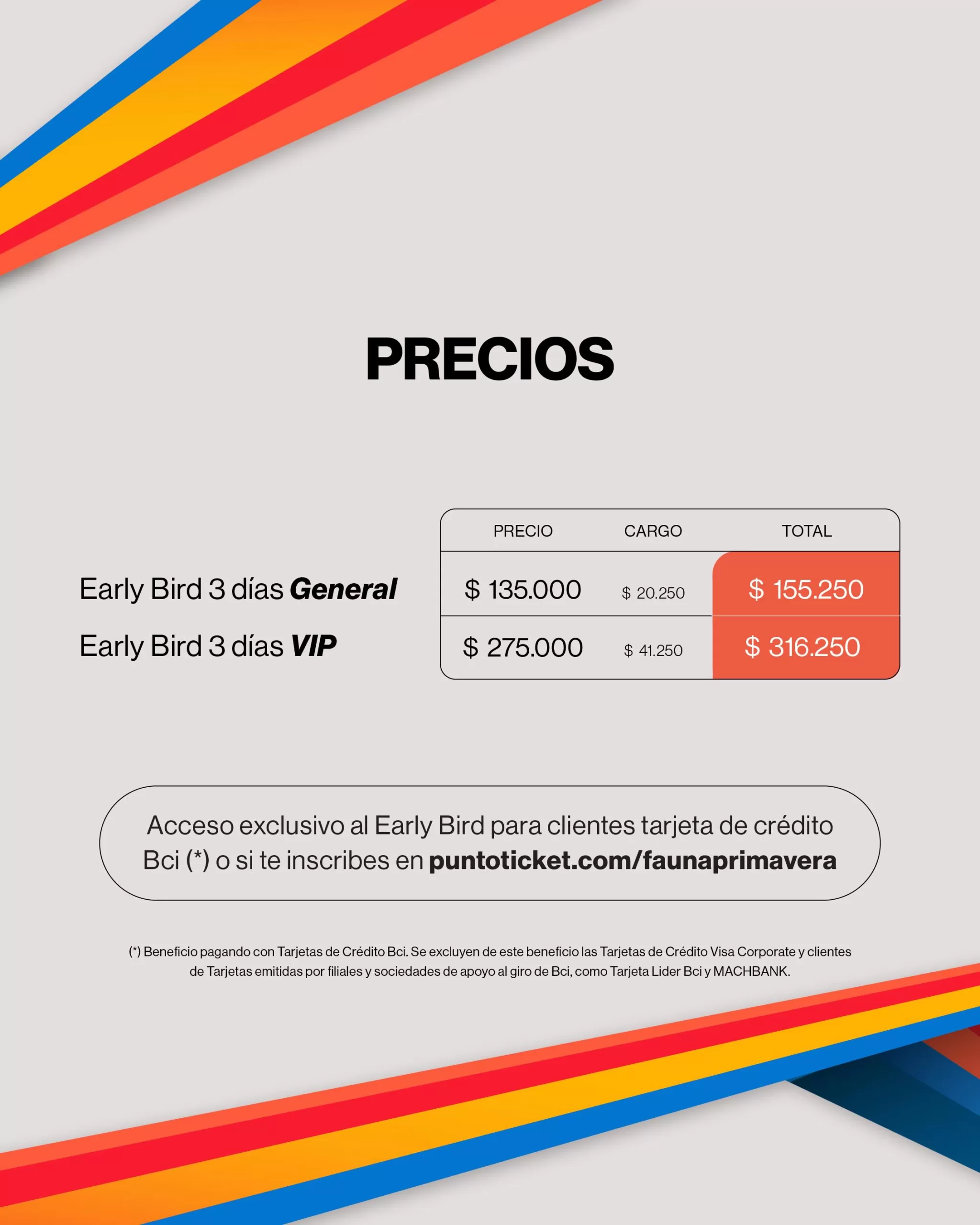 precios fauna primavera