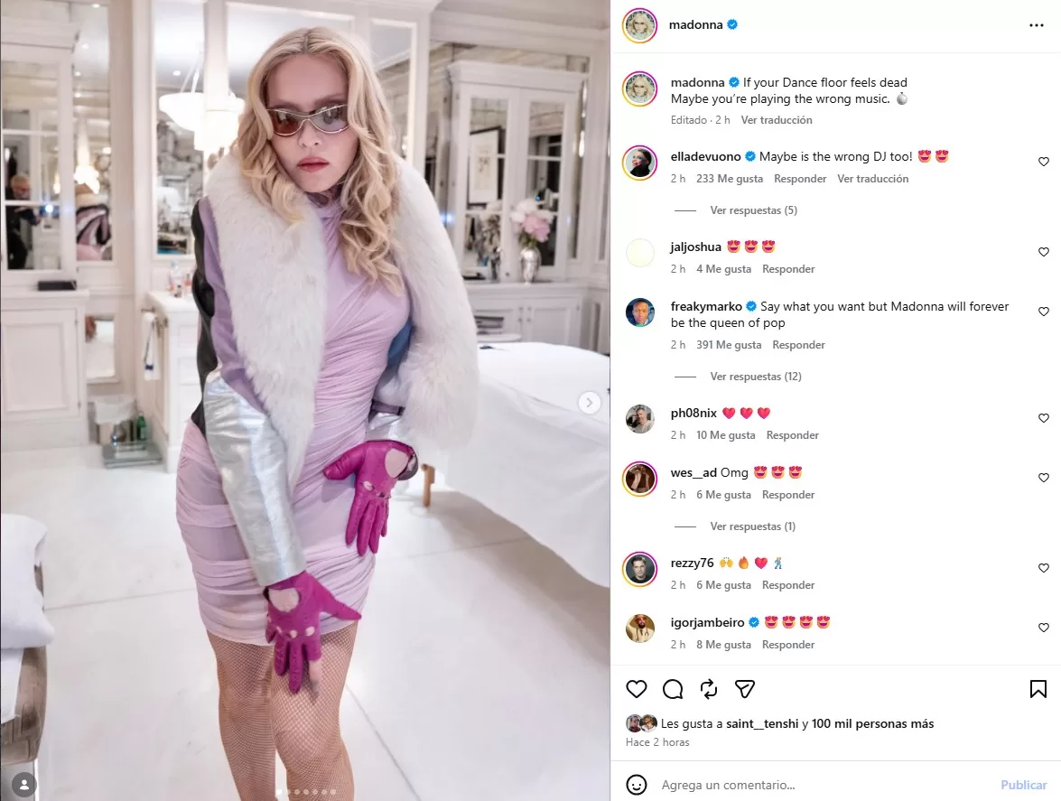 post madonna instagram