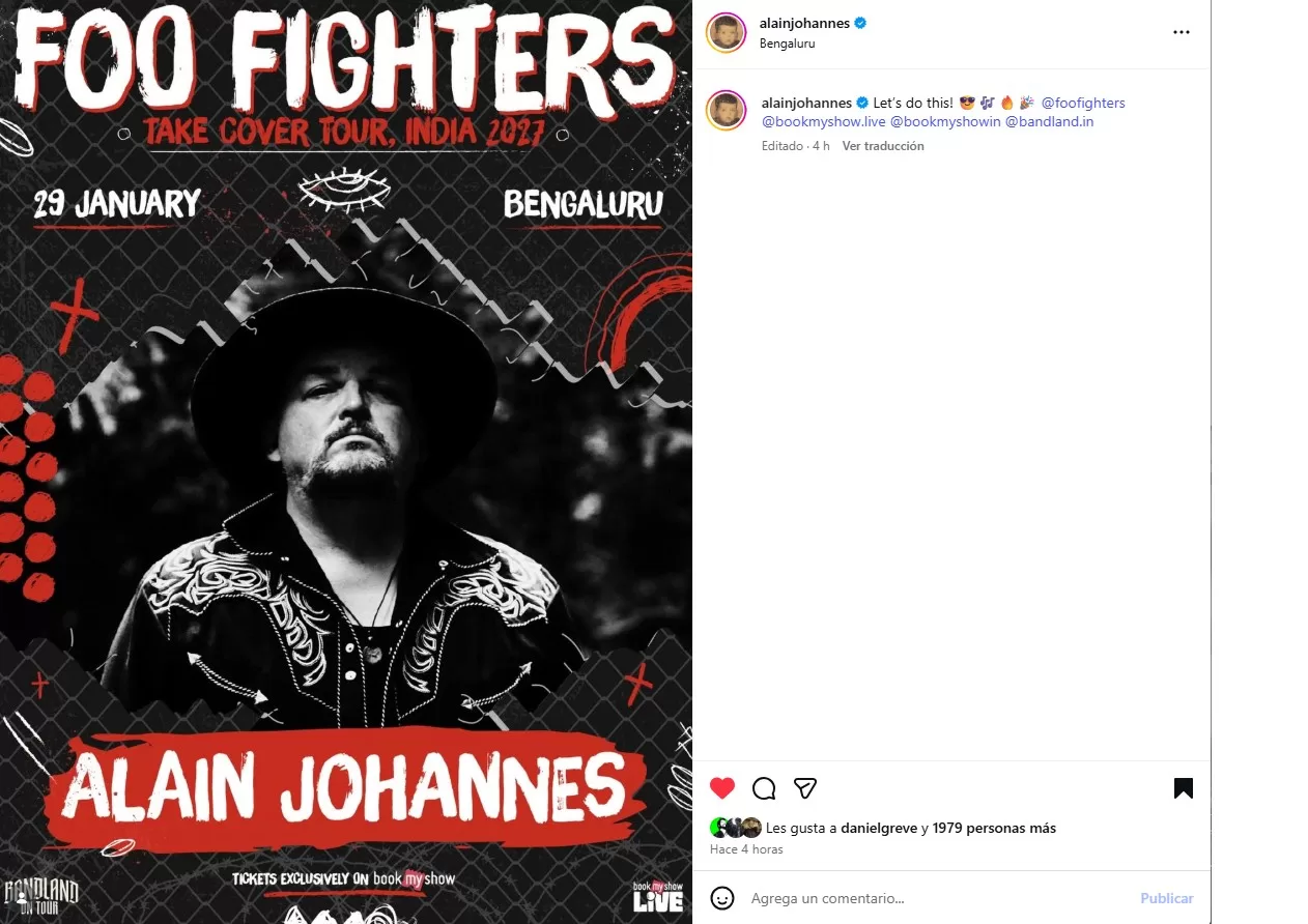 Alain Johannes foo fighters