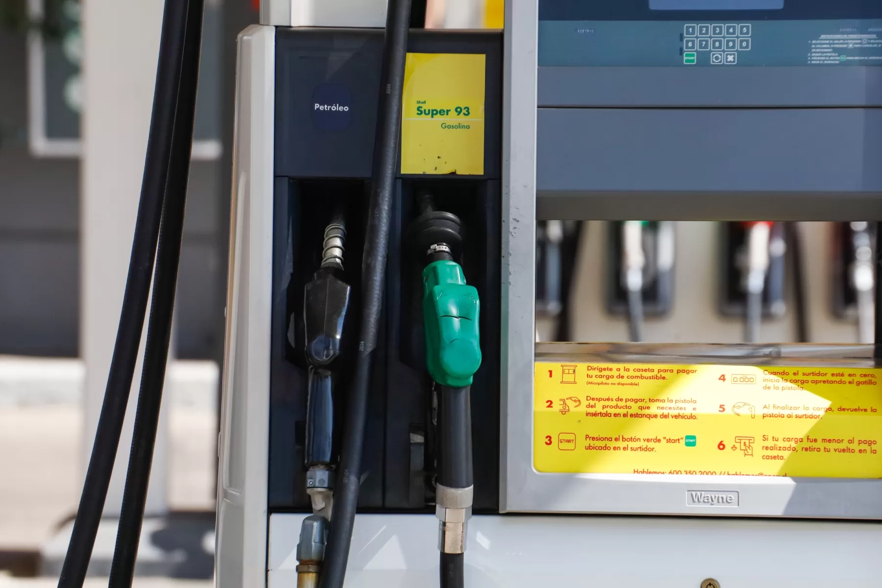 Foto bencinas combustible agencia uno 