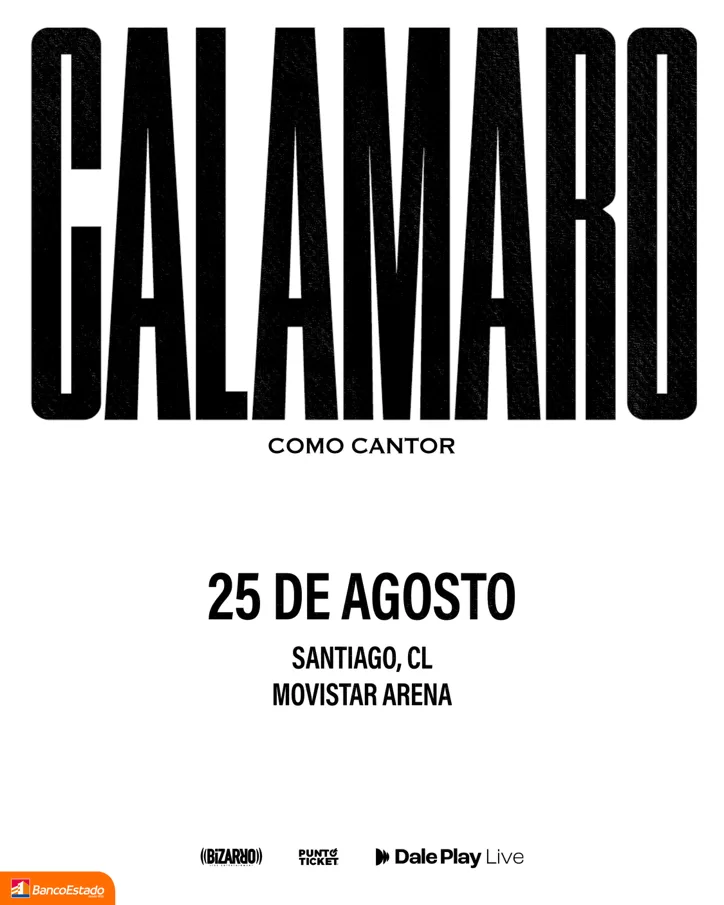 Calamaro afiche