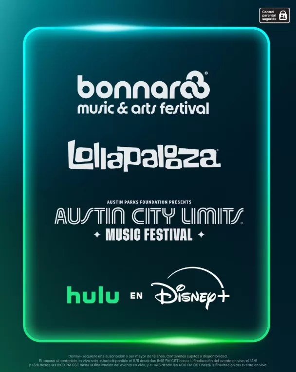 Disney-Lollapalooza-Bonnaroo-ACL