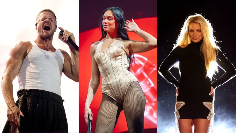 Dua Lipa Britney Spears Imagine Dragons música