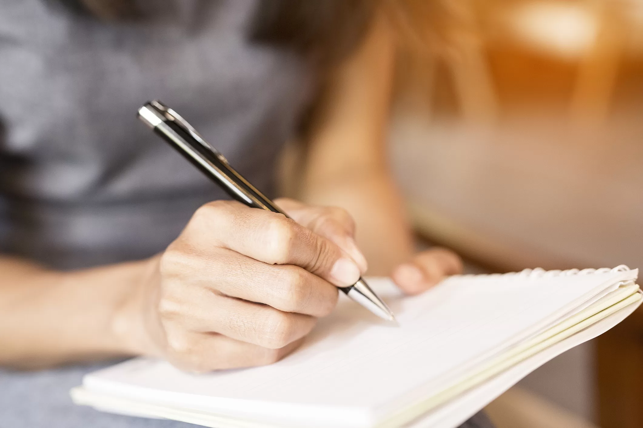 escritura lápiz y papel