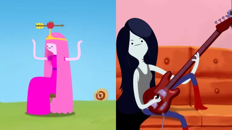 Hora de Aventura Dulce Princesa y Marceline