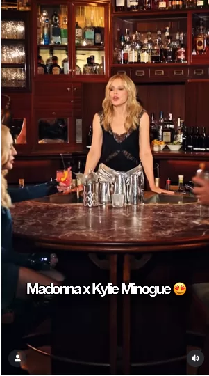 Kylie Minogue y Madonna