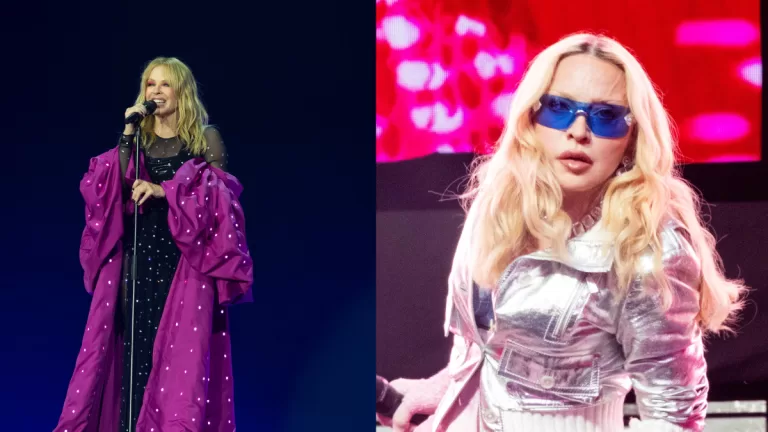 Madonna y Kylie Minogue