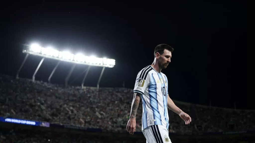 Messi tras encuentro contra Argelia