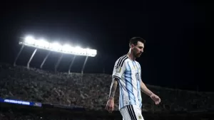 Messi tras encuentro contra Argelia