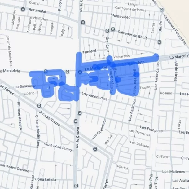Quilicura cortes de luz de 9 a 15