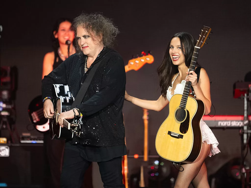 Robert Smith y Olivia Rodrigo