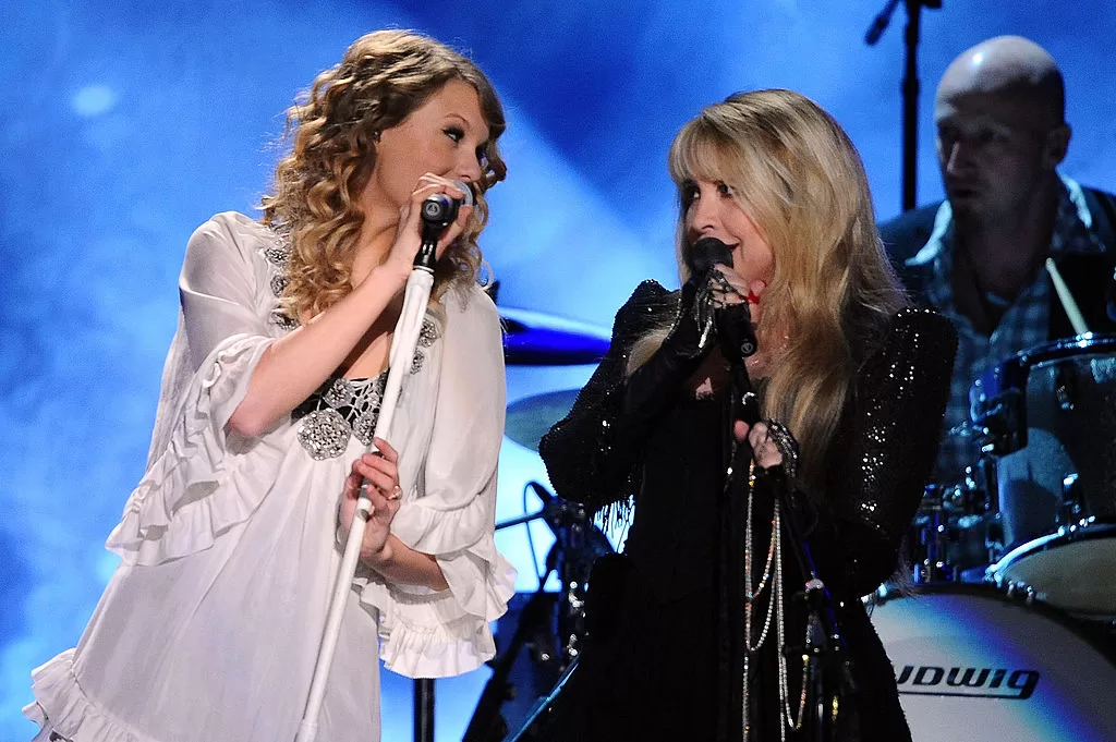 Stevie Nicks y Taylor Swift.