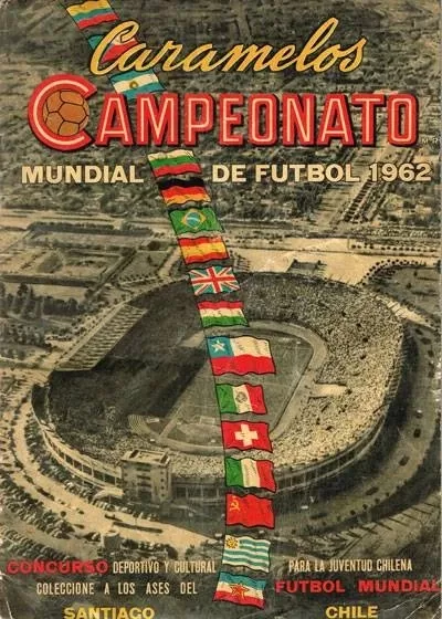 álbum mundial 1962 Chile Salo