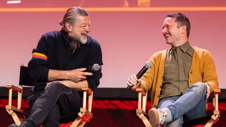 Andy Serkis y Elijah Wood 2025