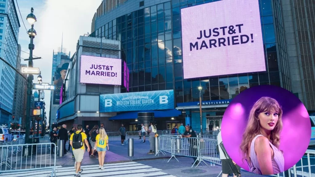 Boda Taylor Swift Madison Square Garden