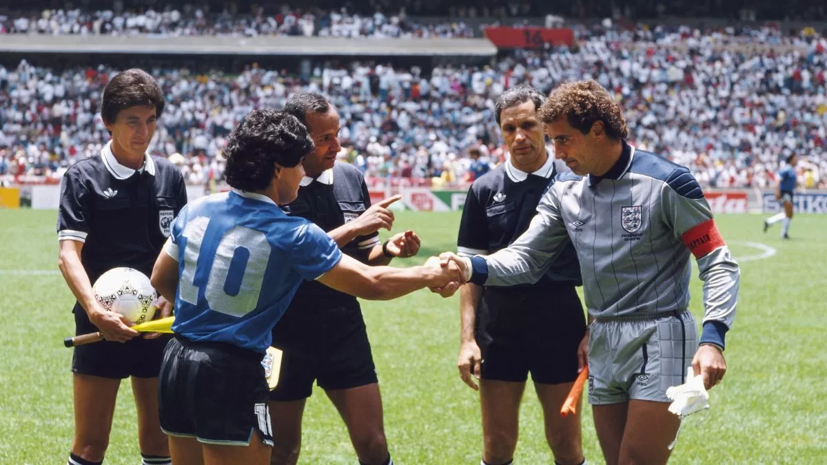 Diego Maradona vs Inglaterra 1986 México