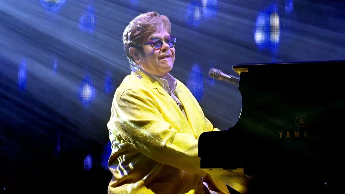 Elton John 2024 piano