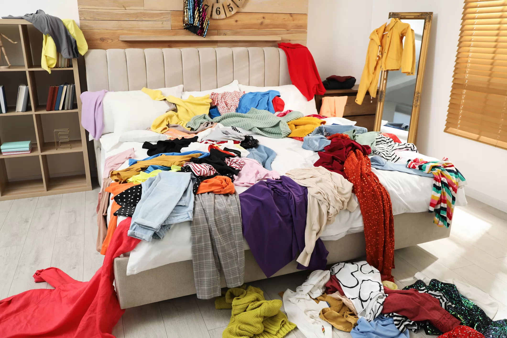 Habitación desordenada