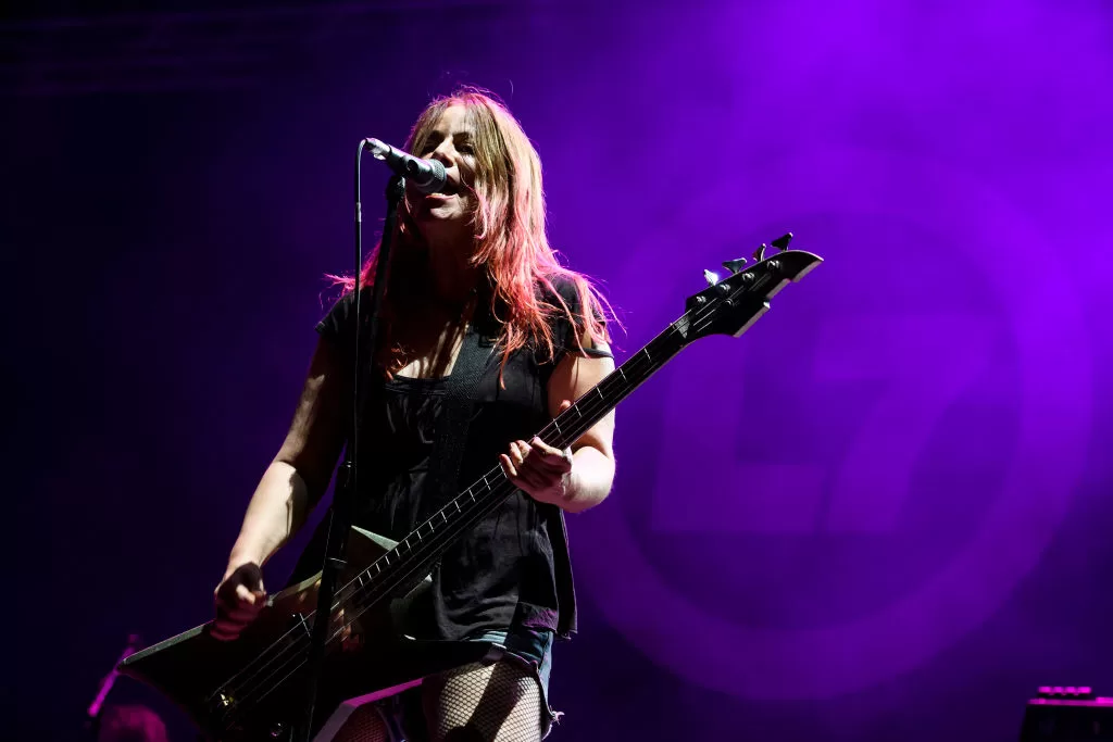 Jennifer Finch de L7. Foto: Getty Images