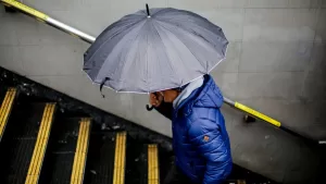 Lluvia Santiago Agencia UNO 14 de julio