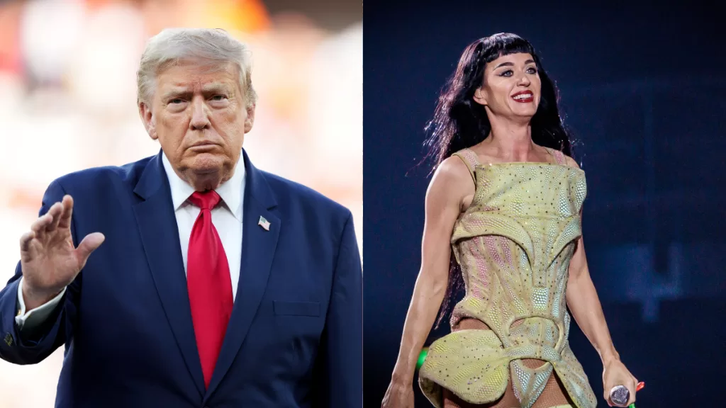 Trump Katy Perry