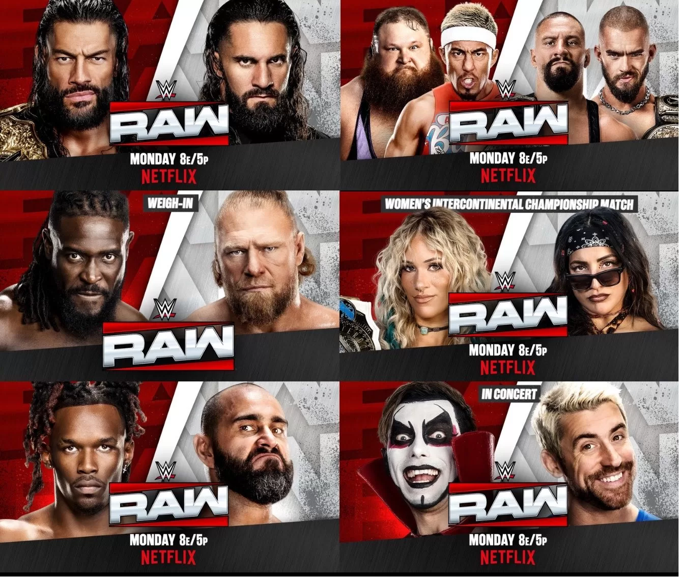 cartel raw lunes 27
