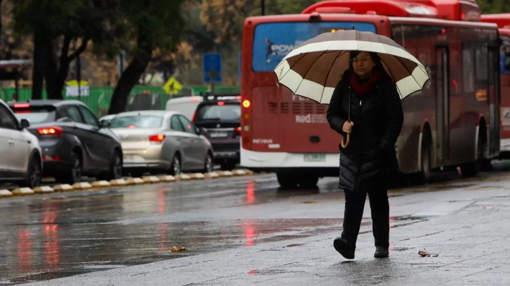 lluvias Santiago Agencia Uno