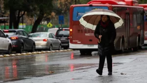 lluvias Santiago Agencia Uno