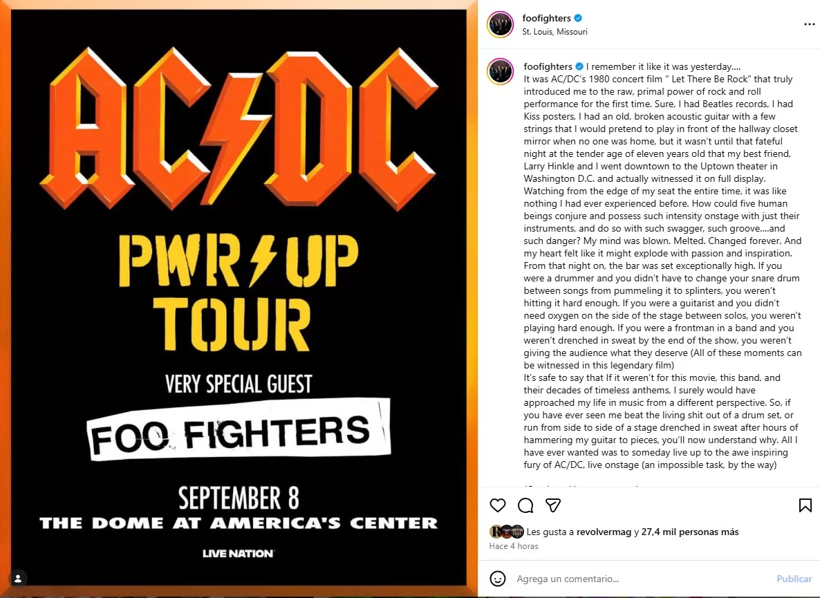 AC/DC Foo Fighters