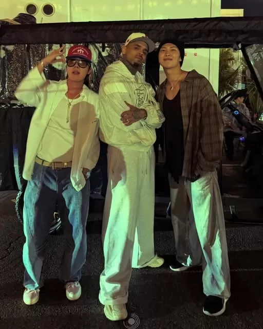 BTS CHRIS BROWN