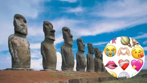 Emojis Moai