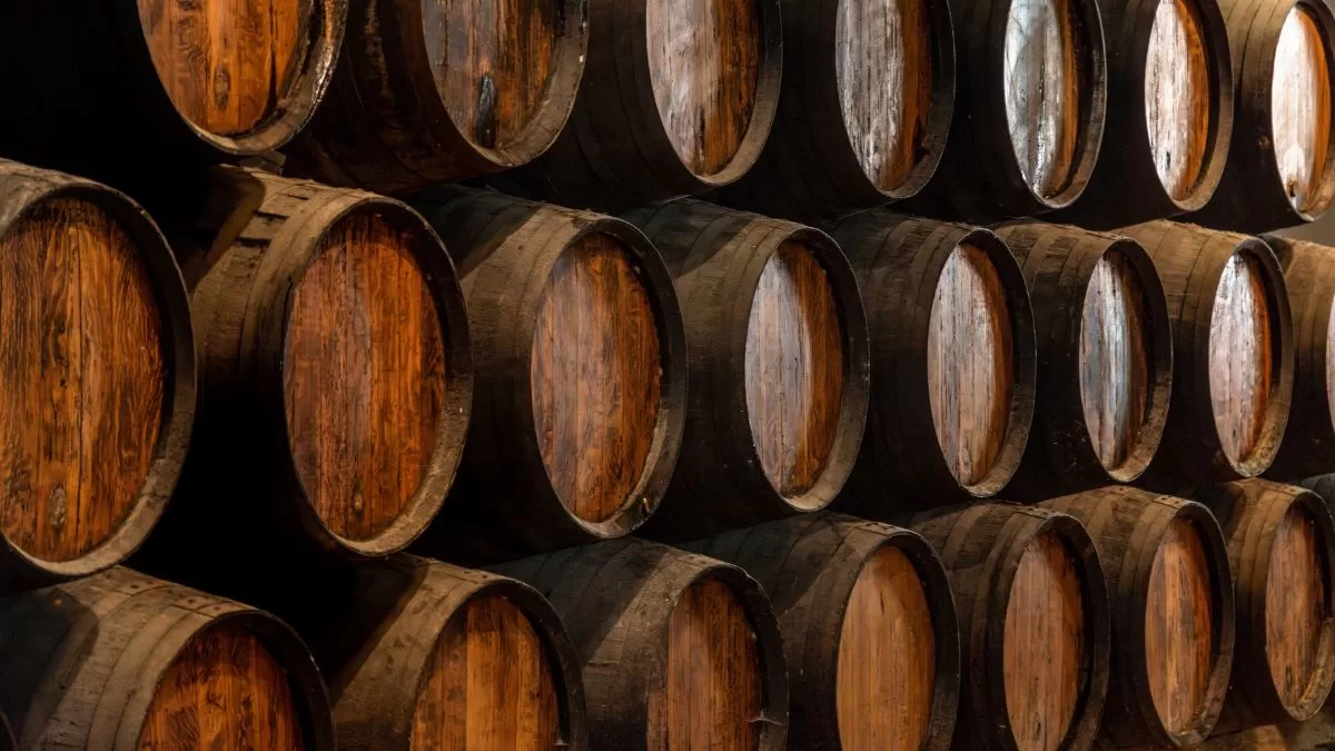 Barriles de vino