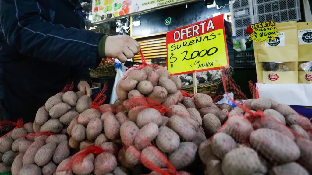 Precio verduras