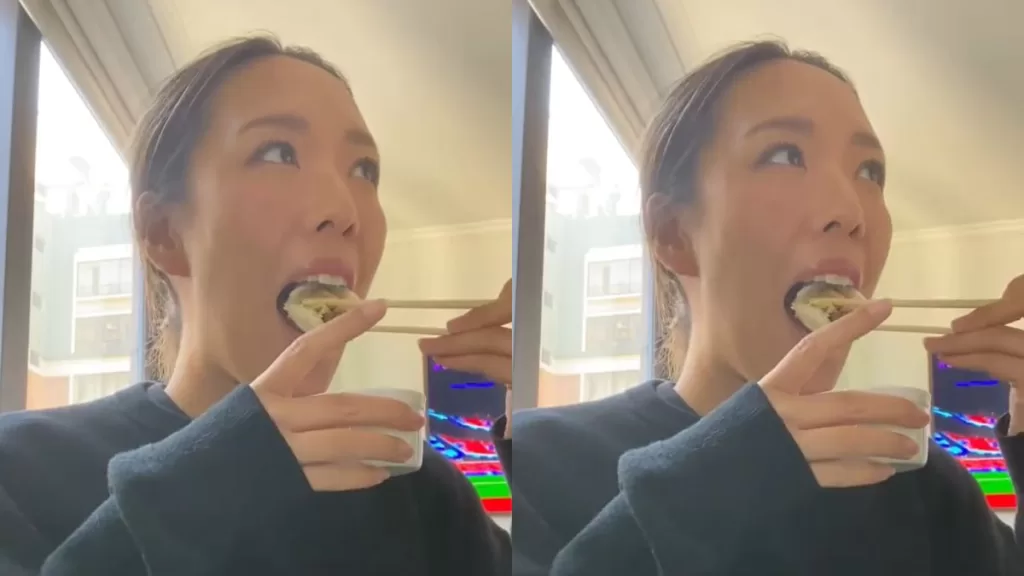Influencer japonesa sushi