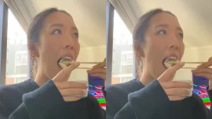 Influencer japonesa sushi