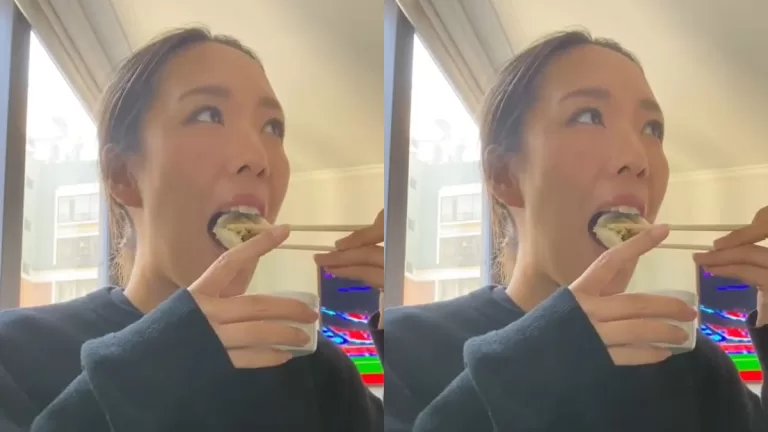 Influencer japonesa sushi