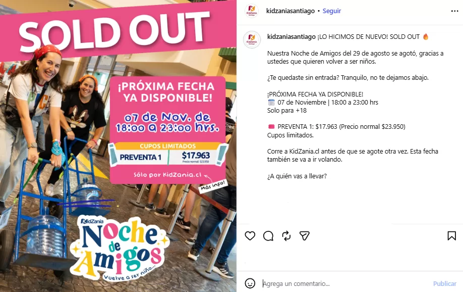 KidZania Instagram