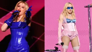Madonna y Kylie Minogue (2)