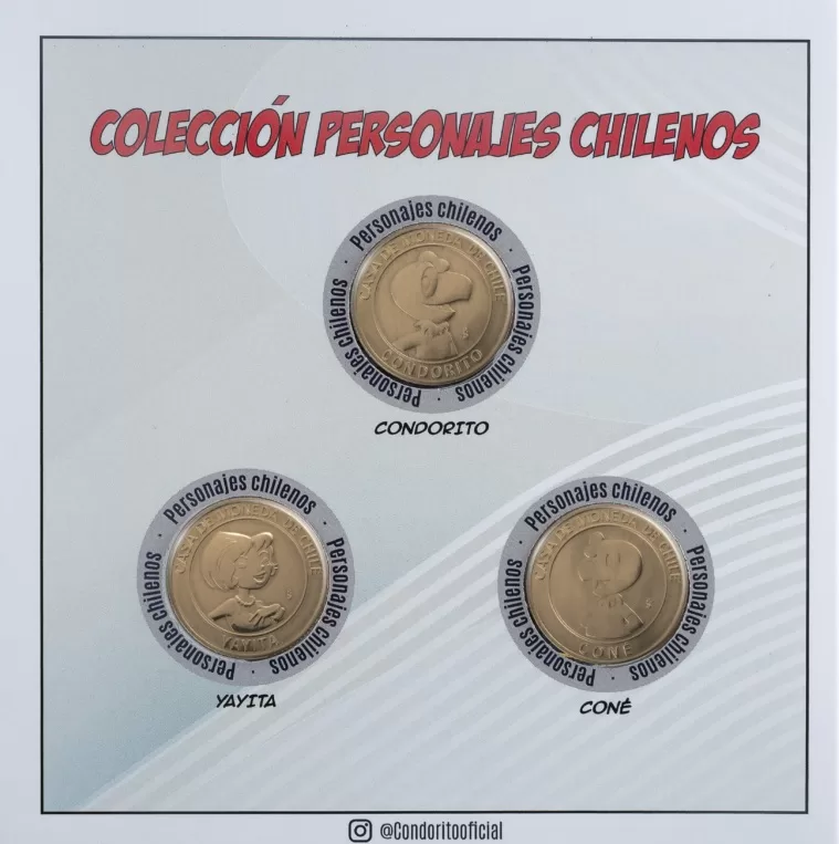 Monedas Condorito