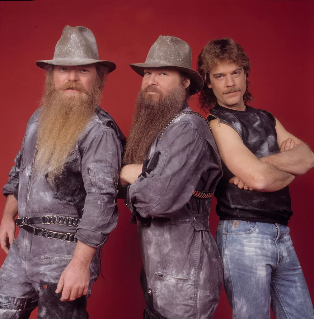 ZZ Top Backstage At The Metro Center