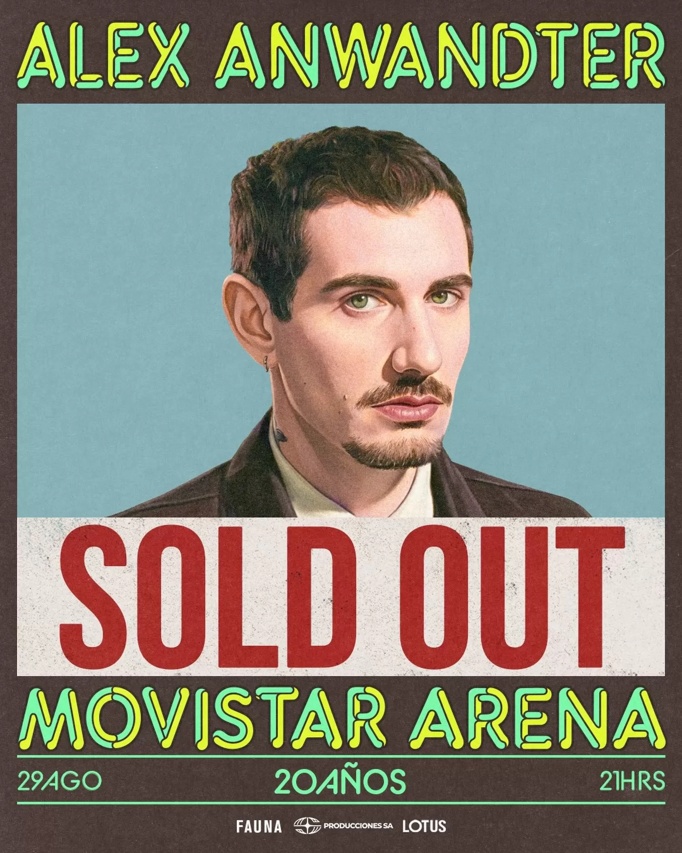 alex Anwandter sold out