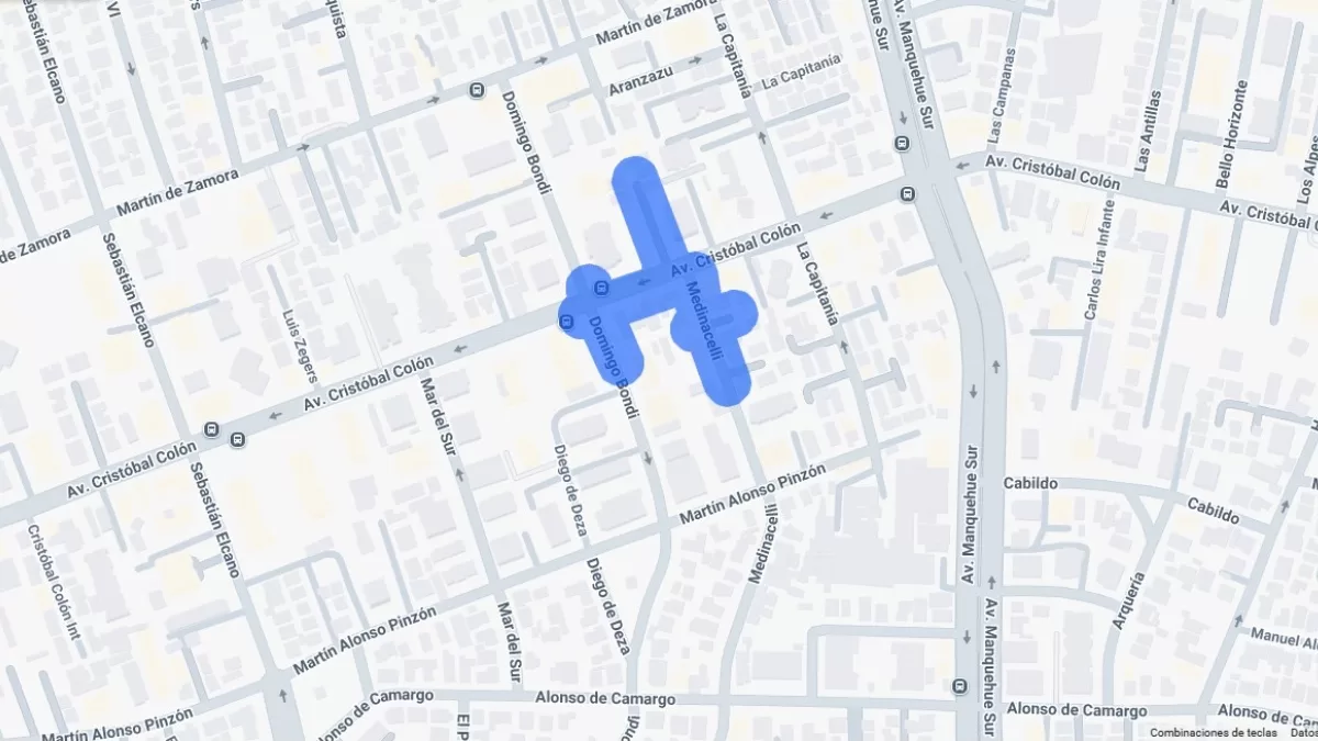 cortes de luz Las Condes de 1030 a 1630