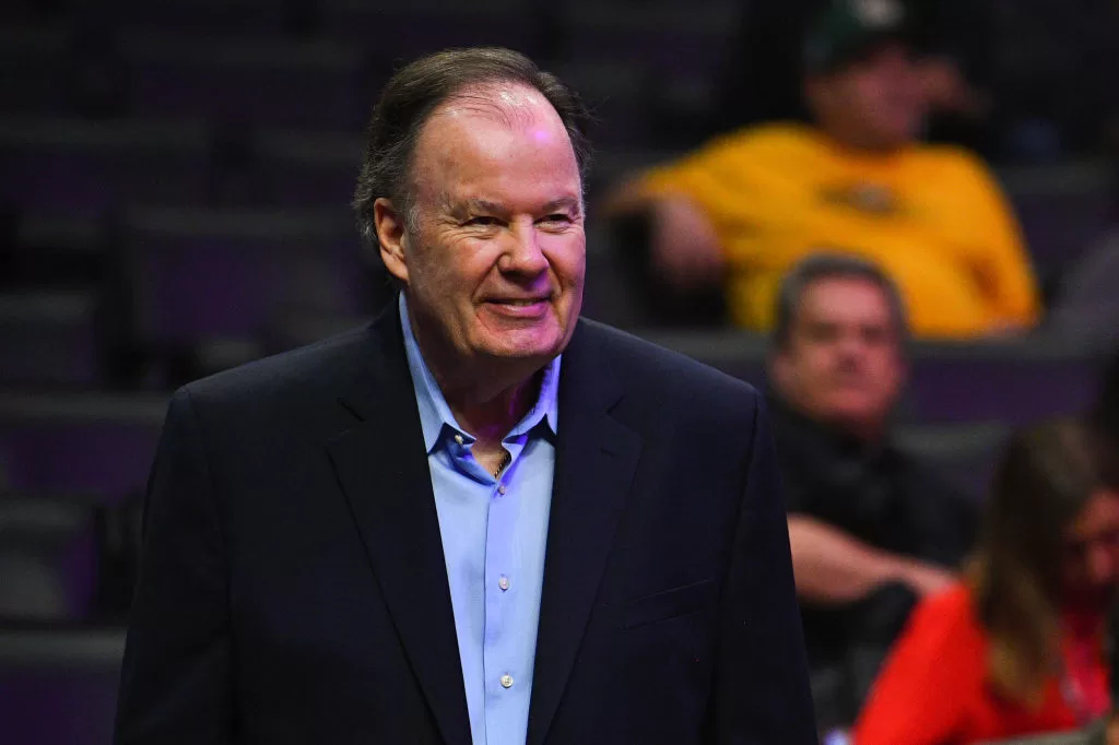 LOS ANGELES, CA - DECEMBER 29: Actor Dennis Haskins from Saved by the Bell looks on before a NBA game between the San Antonio Spurs and the Los Angeles Clippers on December 29, 2018 at STAPLES Center in Los Angeles, CA. (Photo by Brian Rothmuller/Icon Sportswire via Getty Images)
