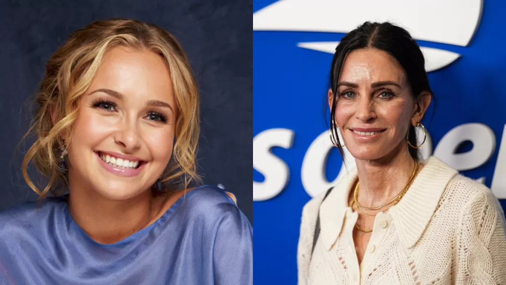 Hayden Panettiere y Courtney Cox