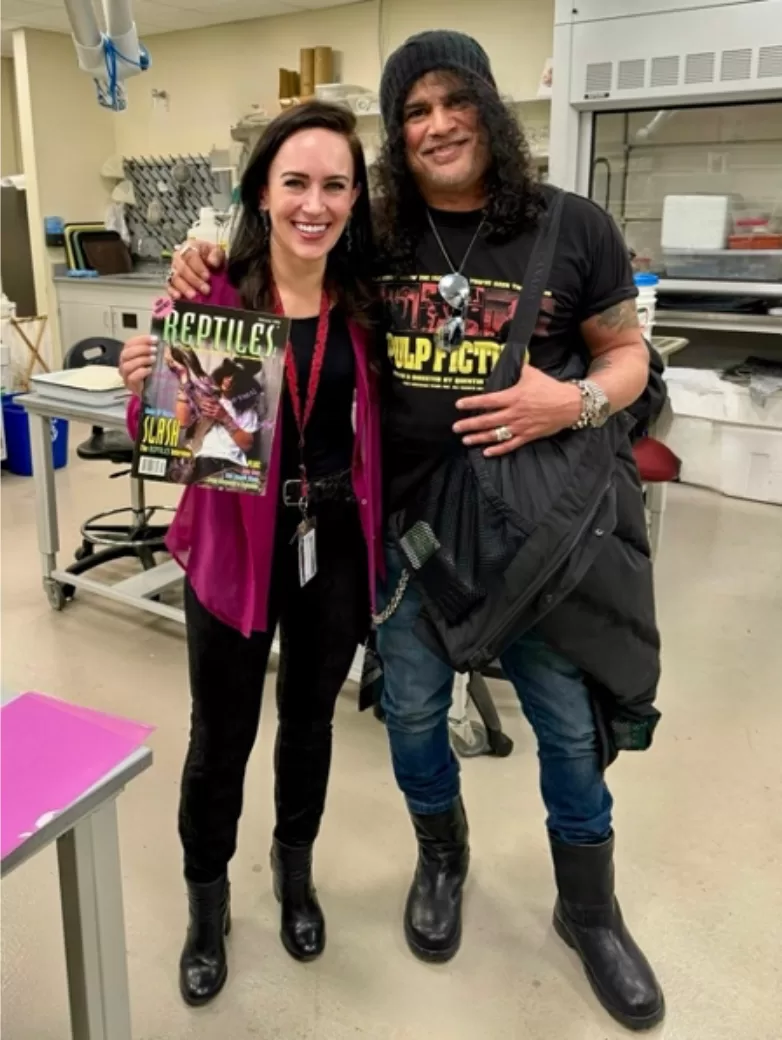 Slash and Sara Ruane