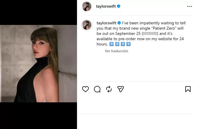 Taylor Swift Instagram